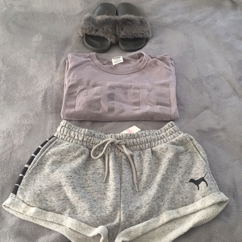 VS PINK Highwaistes Lounge Shorts